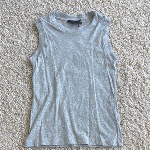 Gray All Saints Sleeveless Top